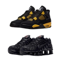 Nike shox and jordan