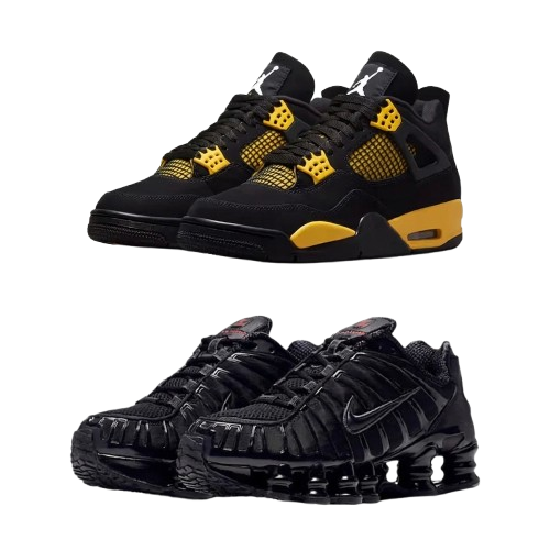 Nike shox and jordan